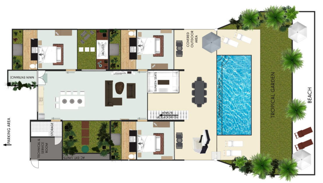 Bliss Villas floor plan